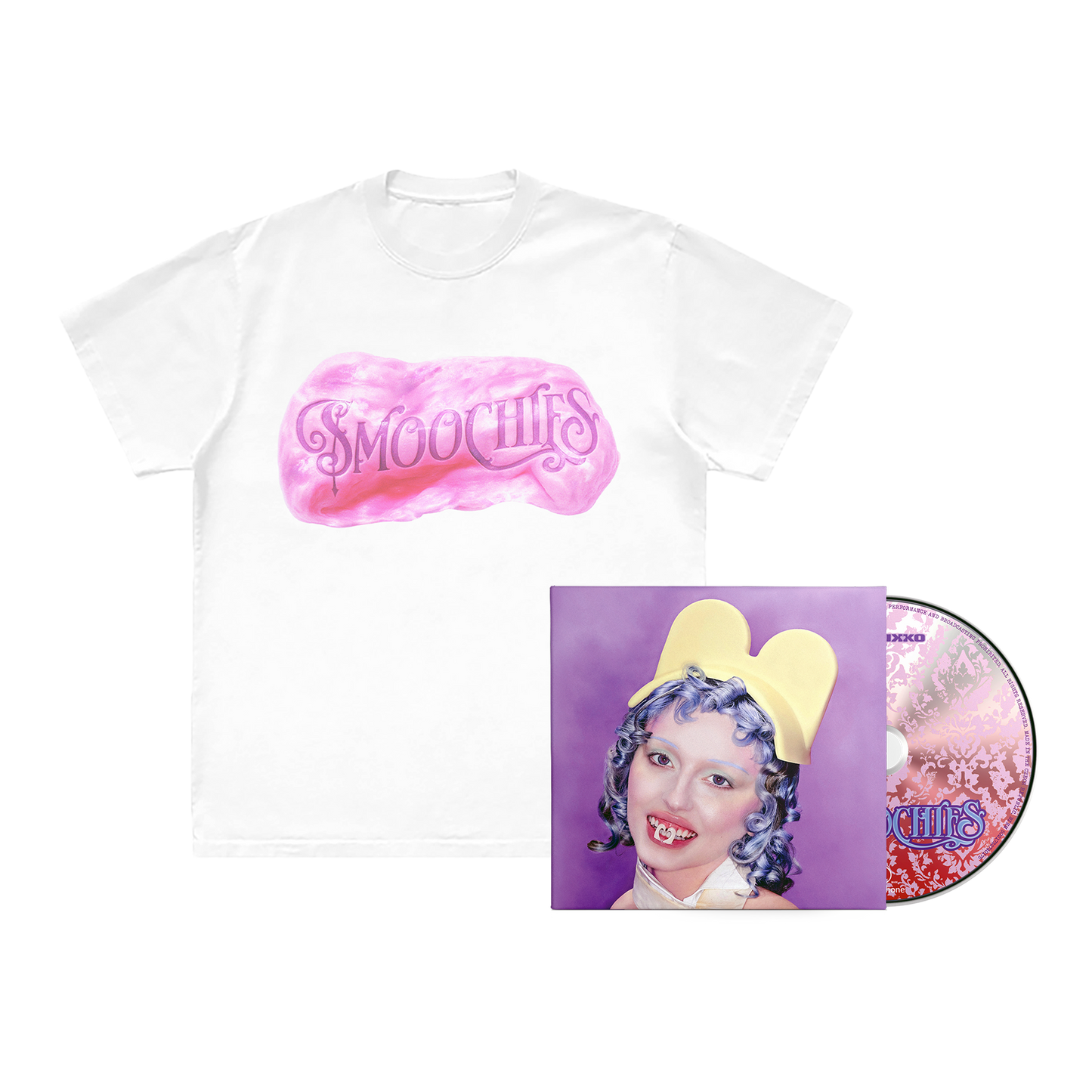Smoochies CD + Bubblegum T Shirt