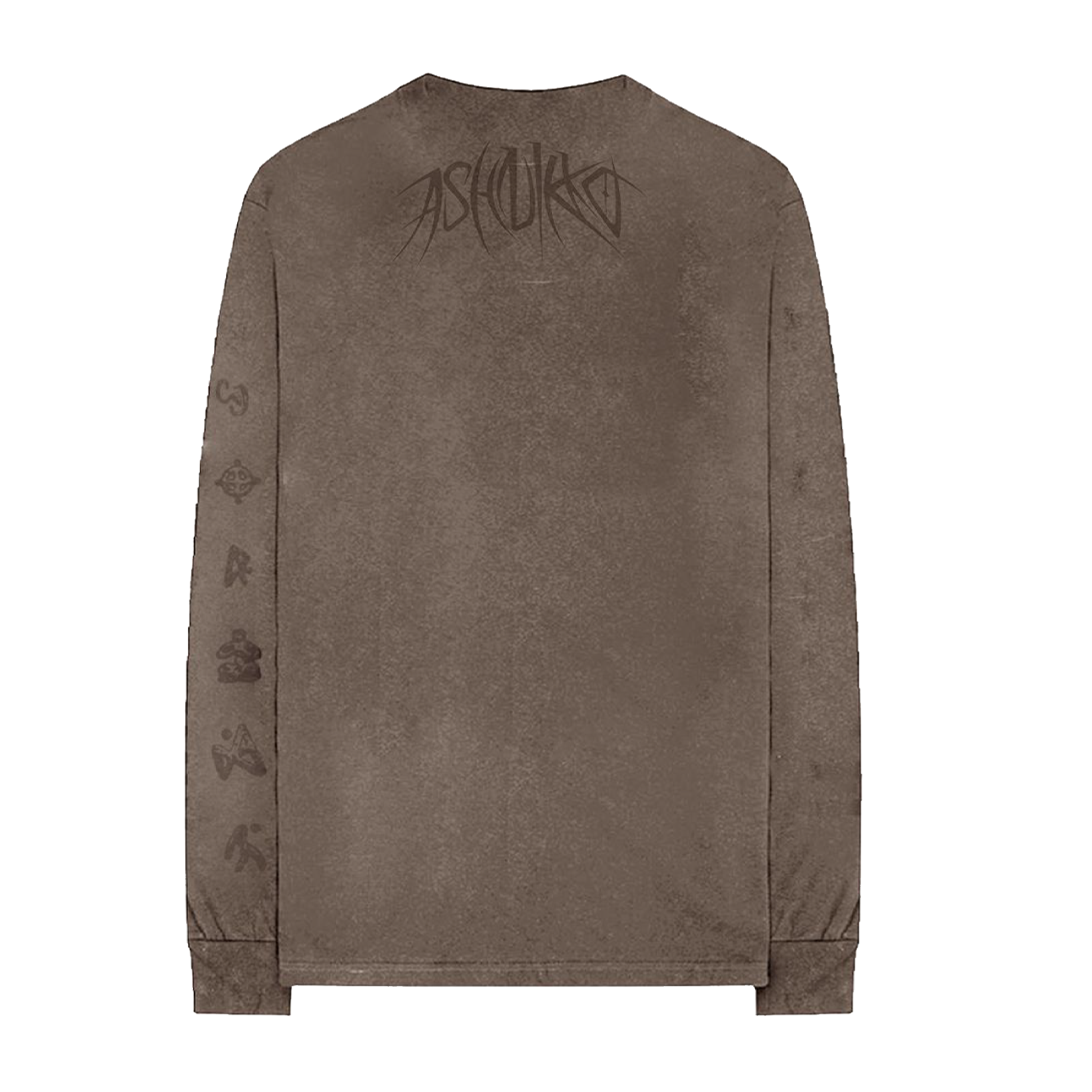WEEDKILLER Faded Brown Long Sleeve