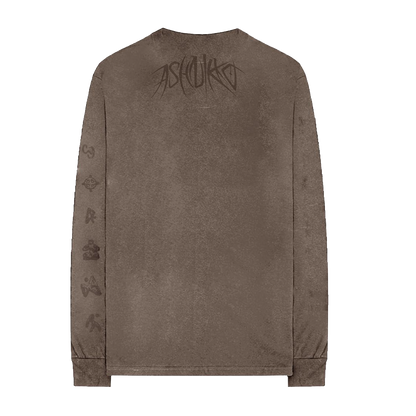 WEEDKILLER Faded Brown Long Sleeve