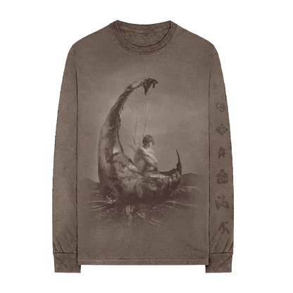 WEEDKILLER Faded Brown Long Sleeve