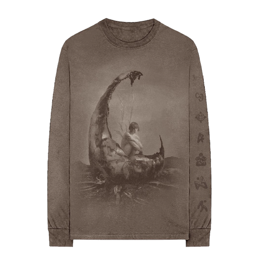 WEEDKILLER Faded Brown Long Sleeve